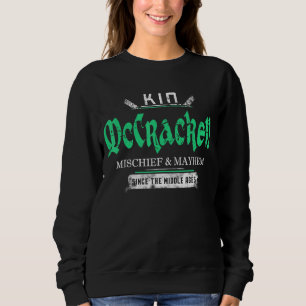 Sweatshirt Kin Mccracken Mischief Et Mayhem Depuis Le Milieu