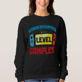 Sweatshirt Kindergarten Graduation Level Complete Graduated K (Devant)