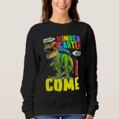 Sweatshirt Kindergarten Here I Come Rex Kindergarten Back To  (Devant)