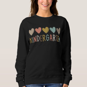 Sweatshirt Kindergarten Rainbow Girls Boys Teacher Team Kinde
