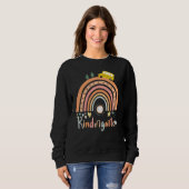 Sweatshirt Kindergarten Rainbow Team Hello Kindergarten Rocks (Devant entier)
