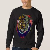 Sweatshirt King Lion  Animal (Devant)