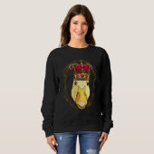 Sweatshirt King Queen Duck Princess Farm Animal Farmer Duck (Devant entier)