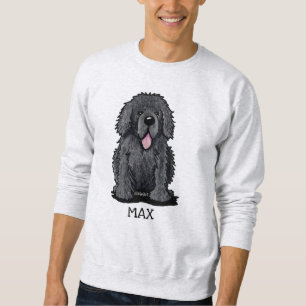 Sweatshirt KiniArt Chien de Terre-Neuve