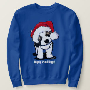 Sweatshirt KiniArt Noël Saint Bernard