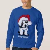 Sweatshirt KiniArt Noël Saint Bernard (Devant)