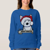 Sweatshirt KiniArt Sibérien Husky (Devant)