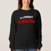 Sweatshirt Kiss Forbidden (Devant)
