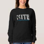 Sweatshirt Kite Kitesurfer Kitesurfing Surf Retro Cadeau (Devant)