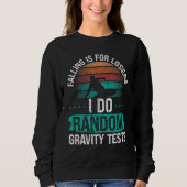 Sweatshirt Kiteboarder Random Gravity Test Falling Kitesurfer (Devant)