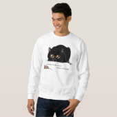 Sweatshirt Kitty Butt Wiggle (Devant entier)