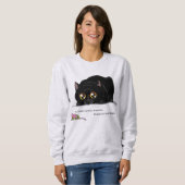 Sweatshirt Kitty Butt Wiggle (Devant entier)