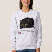 Sweatshirt Kitty Butt Wiggle (Devant)
