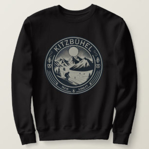Sweatshirt Kitzbuhel Town Autriche cadeaux de station de ski
