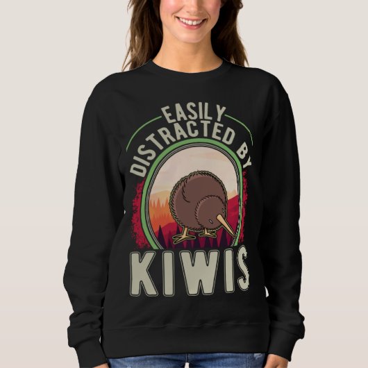 Sweatshirt Kiwi Bird Neu Zealand Bird Kiwi (Devant)