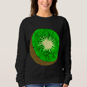 Sweatshirt Kiwi Été Tropical Exotique Fruit aigre Végétarien