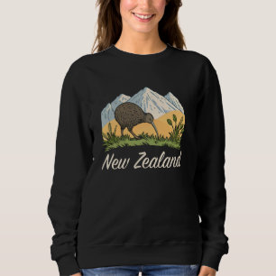 Sweatshirt Kiwi Nouvelle-Zélande Vintage Oiseau NZ Mignons Ki