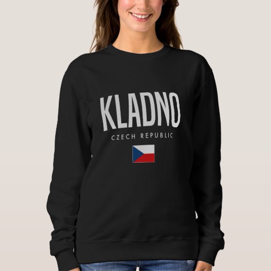 Sweatshirt Kladno République tchèque (Devant)