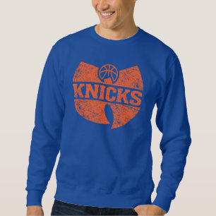 Sweatshirt Knicks Wu Tang Bleu et Orange