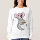 Sweatshirt Koala avec Coffee Cup (Devant)