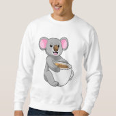 Sweatshirt Koala avec Coffee Cup (Devant)