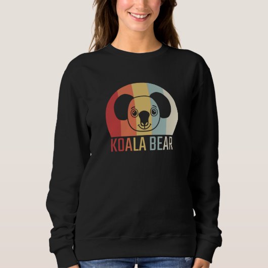 Sweatshirt Koala Bear Retro (Devant)