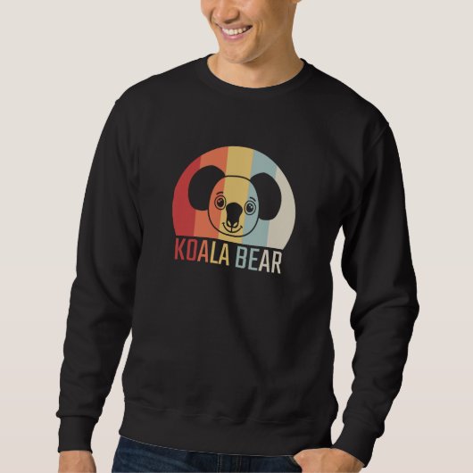 Sweatshirt Koala Bear Retro (Devant)