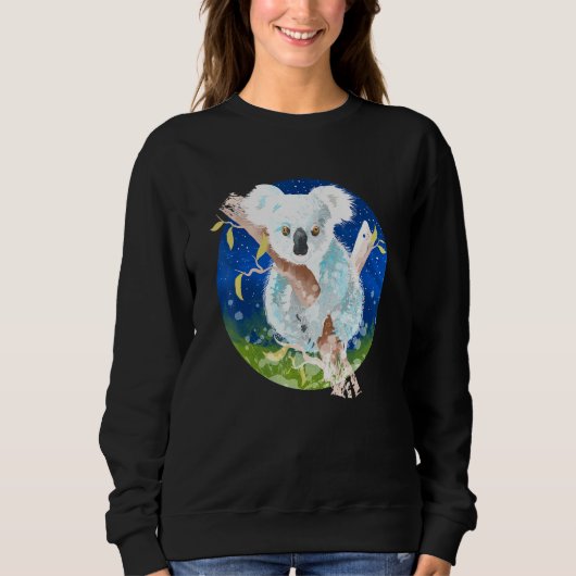 Sweatshirt Koala Graphique Femmes Koala (Devant)