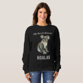 Sweatshirt Koala Koala Koala Tee - shirts Koala (Devant entier)