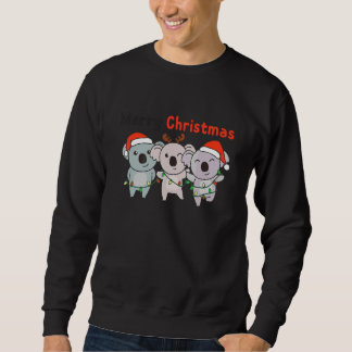 Sweatshirt Koala Noël Arbre de Noël Animaux Mignon Koala 