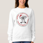 Sweatshirt Koala Noël Neige Animaux d'hiver Koalas<br><div class="desc">Le koala pour Noël avec des lumières féeriques. Animaux amusants avec des cadeaux et de la neige pour les vacances. Aussi drôle pour noël en juillet. Les koalas sont des animaux mignons et parfaits pour Noël.</div>