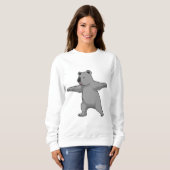 Sweatshirt Koala ours au Yoga Fitness (Devant entier)