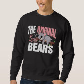 Sweatshirt Koalas The original lazy bears (Devant)