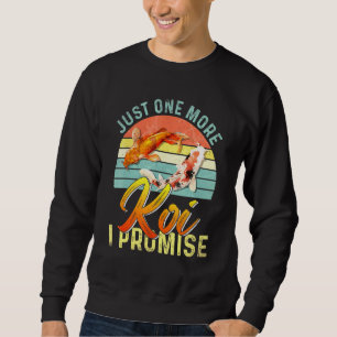 Sweatshirt Koi Carp - Nishikigoi Japon Pond Poisson Japonais