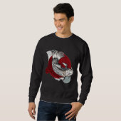 Sweatshirt Koi Fish D Tee - shirts Shop (Devant entier)