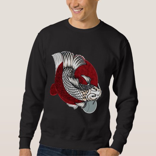 Sweatshirt Koi Fish D Tee - shirts Shop (Devant)