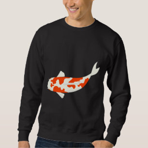 Sweatshirt Koi Fish Japon Carpe Cool Pêche Eau