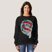 Sweatshirt Koi Fish Swnatation (Devant entier)