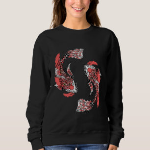 Sweatshirt Koi Fish Tourbillonnant