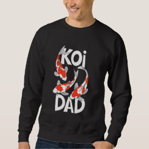 Sweatshirt Koi papa poisson carpe japonaise
