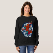 Sweatshirt Koi Poisson japonais (Devant entier)