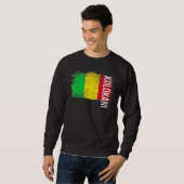 Sweatshirt Kolokani Mali Drapeau Pour Maliens Hommes Femmes E (Devant entier)