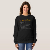 Sweatshirt Kombucha Definition Boch Tea (Devant entier)