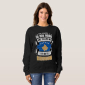 Sweatshirt Kosovo Dans Ma Tête (Devant entier)