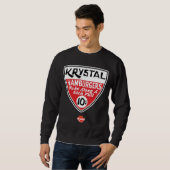 Sweatshirt Krystal bouclier de 10 cents (Devant entier)