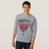 Sweatshirt Krystal bouclier de 10 cents (Devant entier)