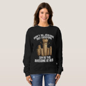 Sweatshirt Kubb Set Viking jeu d'échecs Legend Jeu Joueur Vik (Devant entier)