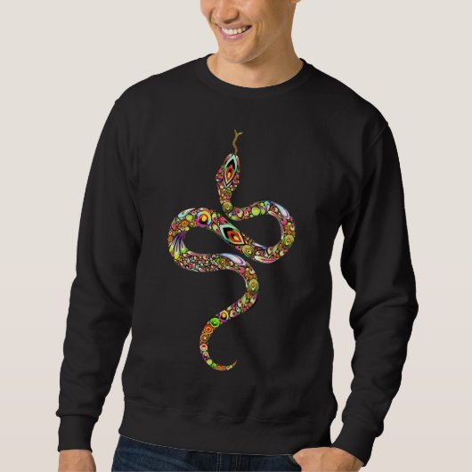 Sweatshirt Kundalini Yoga Sat Nam Kundalini Serpent (Devant)