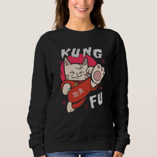 Sweatshirt Kung Fu Cat