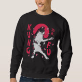 Sweatshirt Kung Fu Cat (Devant)